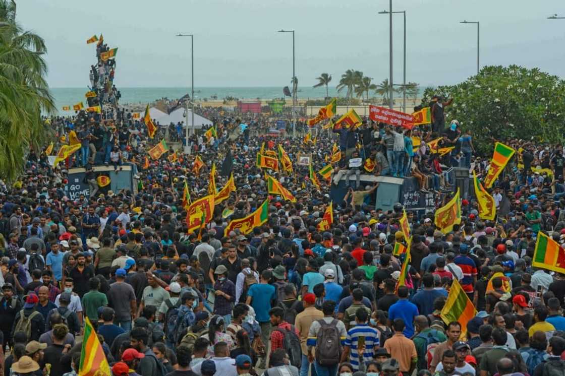 Sri Lankans have endured months of medicine and food shortages and electricity blackouts while fuel stations have run out of petrol and diesel