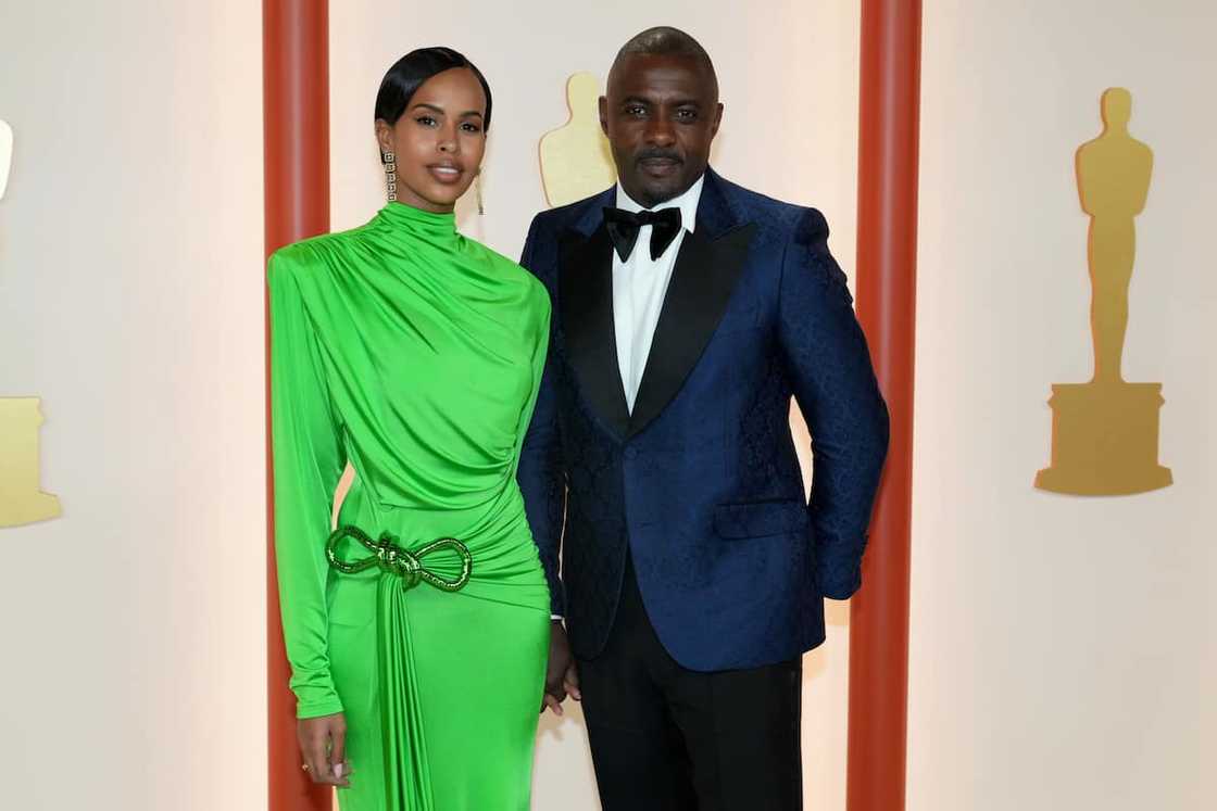 Idris Elba and his wife Sabrina at the Academy Awards Idris Elba and his wife Sabrina at the Academy Awards