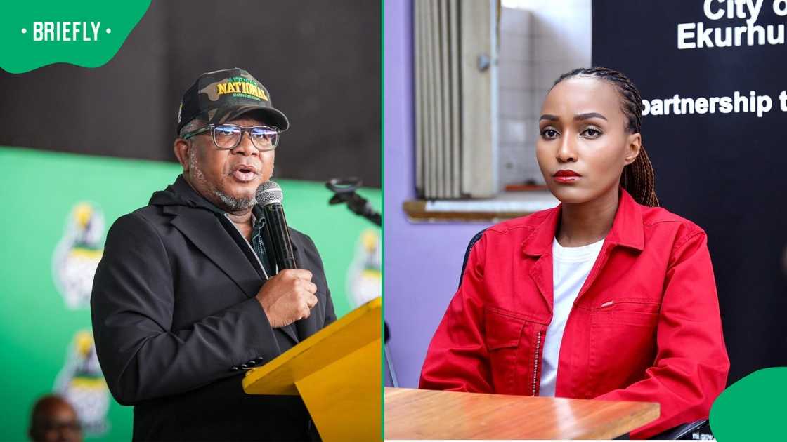 The African National Congress's Secretary General Fikile Mbalula's remarks about the EFF regarding migration prompted a sharp response from the EFF"s spokesperson Thembi Msane