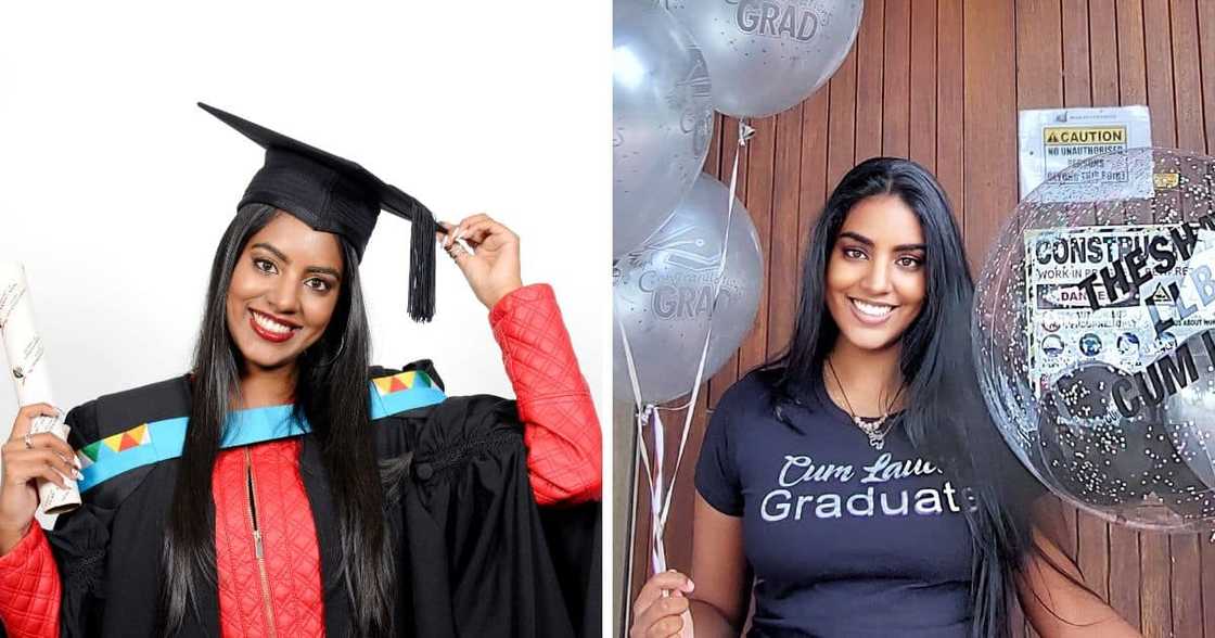 Theshaya Naidoo graduates with 25 distinctions Theshaya Naidoo graduates with 25 distinctions