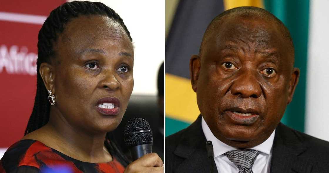 Public Protector, Busisiwe Mkhwebane, suspended, immediate effect, President Cyril Ramaphosa