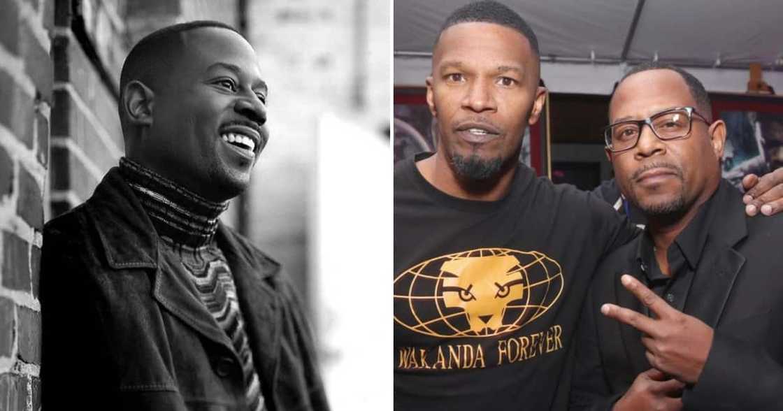 Martin Lawrence keeps Jamie Foxx in his prayers. Martin Lawrence keeps Jamie Foxx in his prayers.