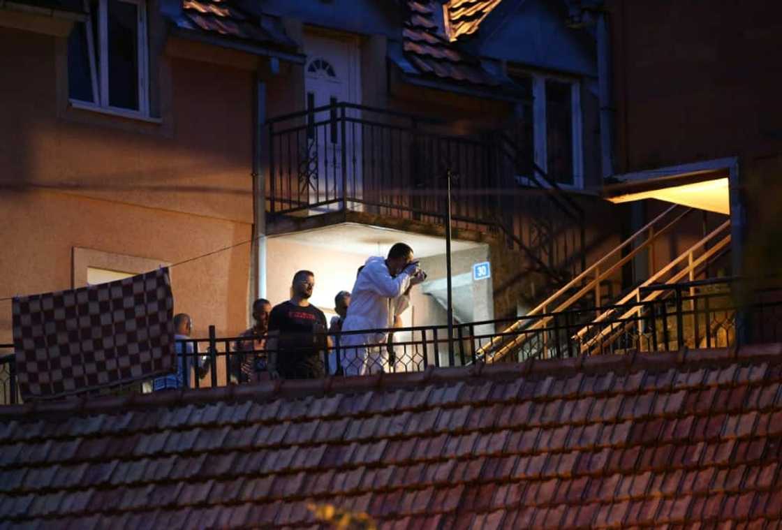 A neighbour described the shooter as a 'peaceful and discreet man' A neighbour described the shooter as a 'peaceful and discreet man'