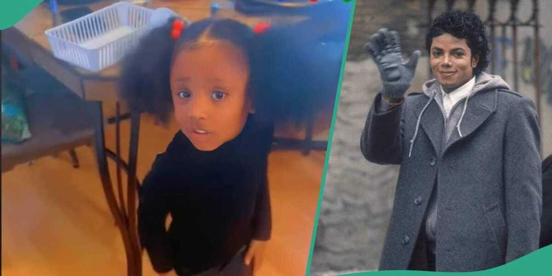 Young girl dancing like Michael Jackson trends Young girl dancing like Michael Jackson trends