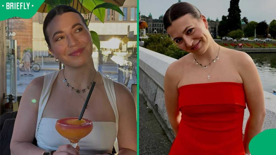 A South African woman in Canada.