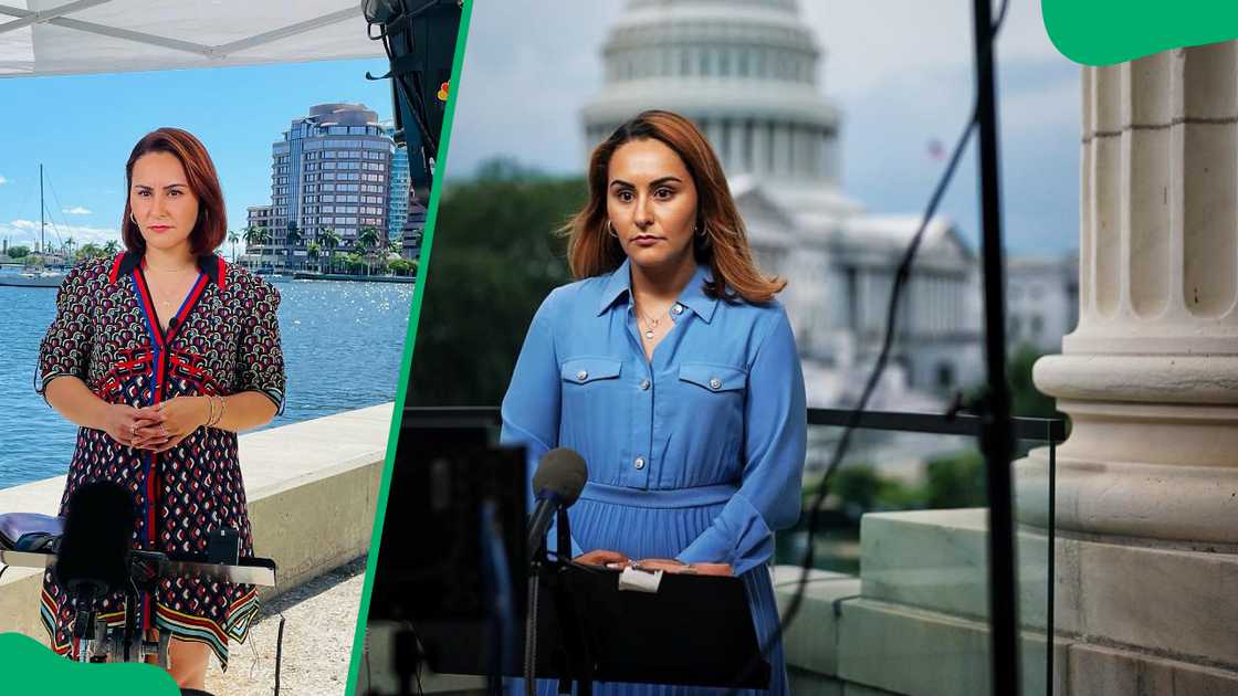 Ali Vitali as NBC News correspondent Ali Vitali as NBC News correspondent