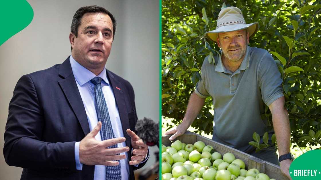 John Steenhuisen emphasised the need for farmers to stay in the country John Steenhuisen emphasised the need for farmers to stay in the country