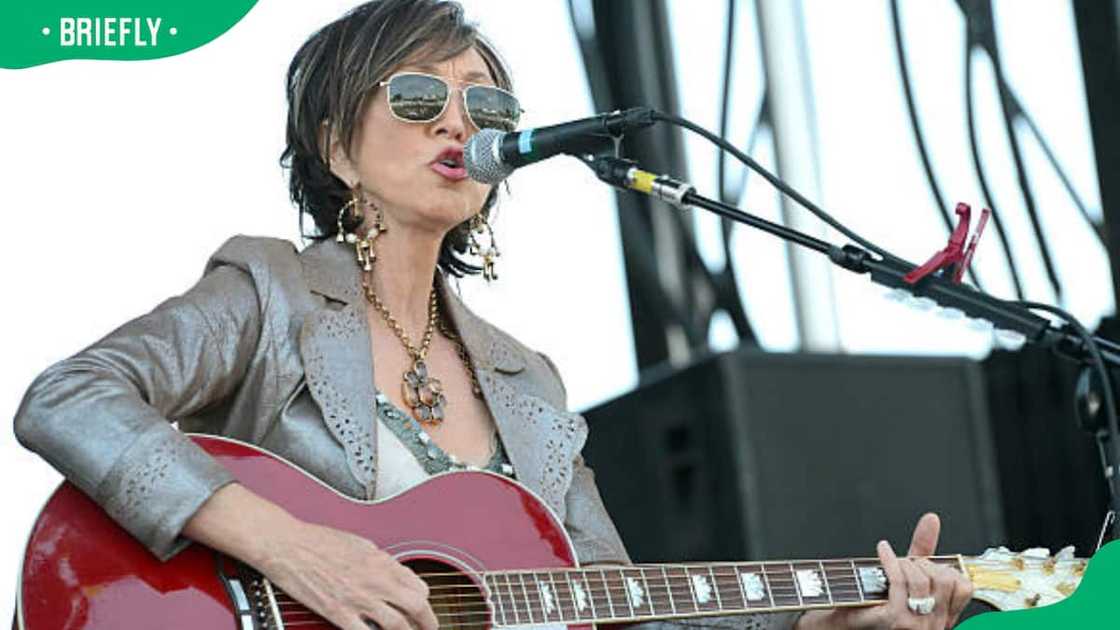 Pam Tillis performs onstage Pam Tillis performs onstage