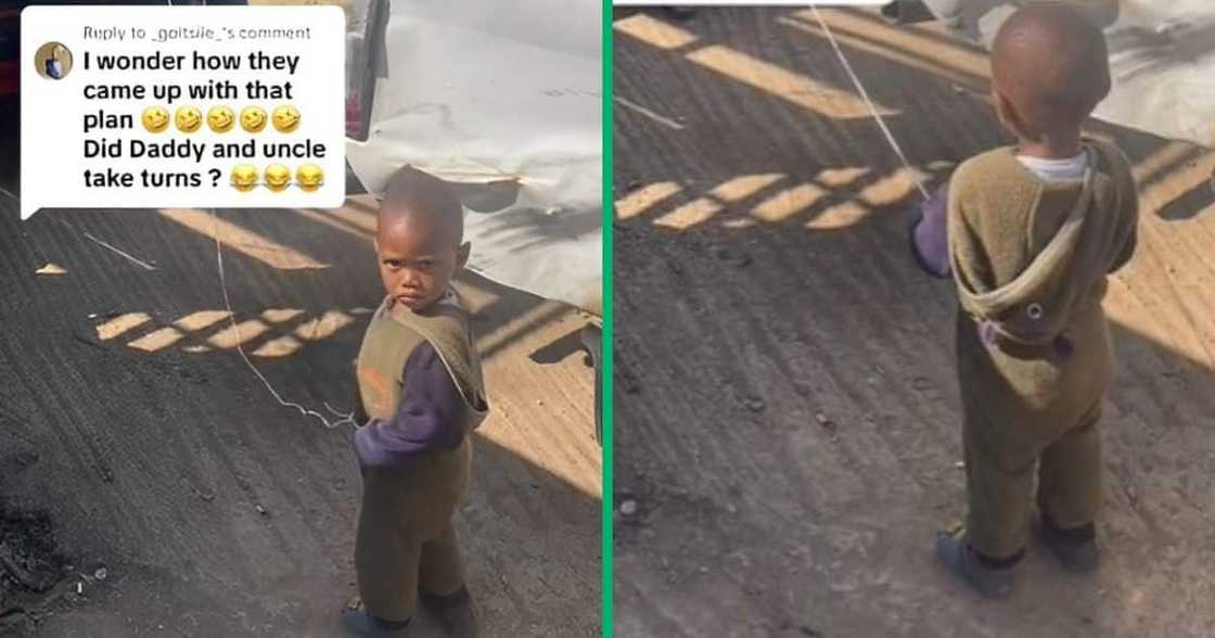 TikTok video shows a kid tied to uncle TikTok video shows a kid tied to uncle