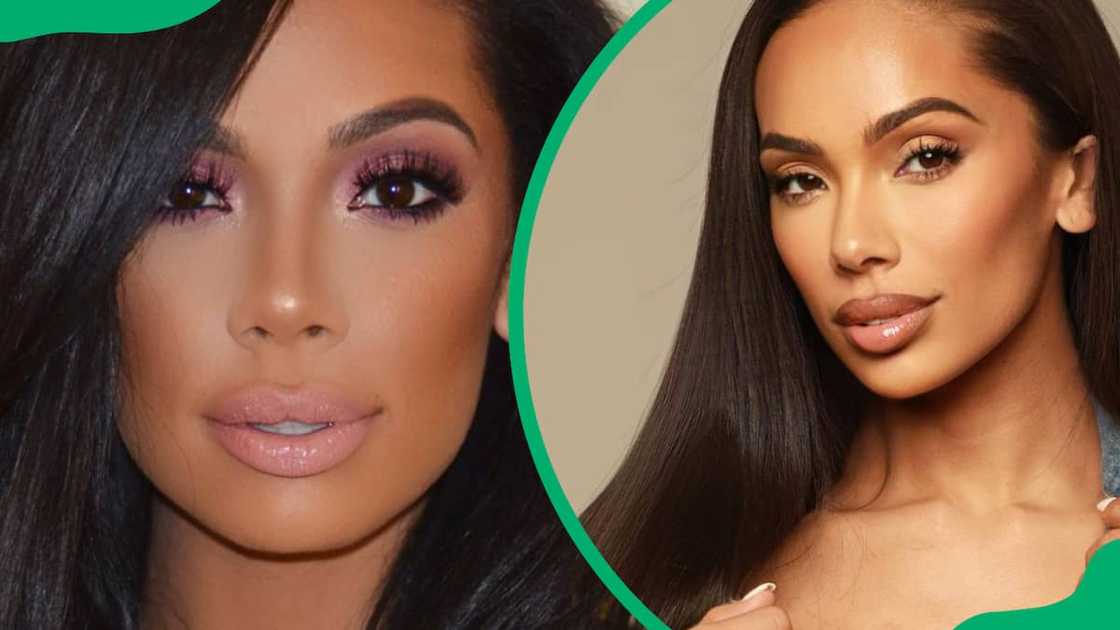 Erica Mena posing for a photo Erica Mena posing for a photo