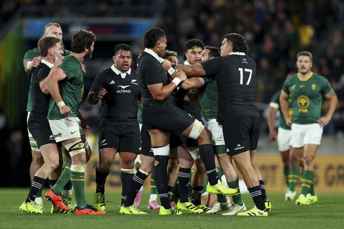 Cobus Reinach, Tupou Vaa'i, South Afirca, Springboks, New Zealand, All Blacks. Cobus Reinach, Tupou Vaa'i, South Afirca, Springboks, New Zealand, All Blacks.