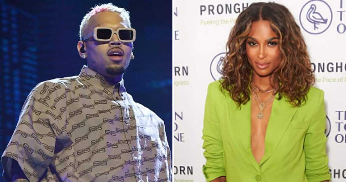 Chris Brown and Ciara Chris Brown and Ciara