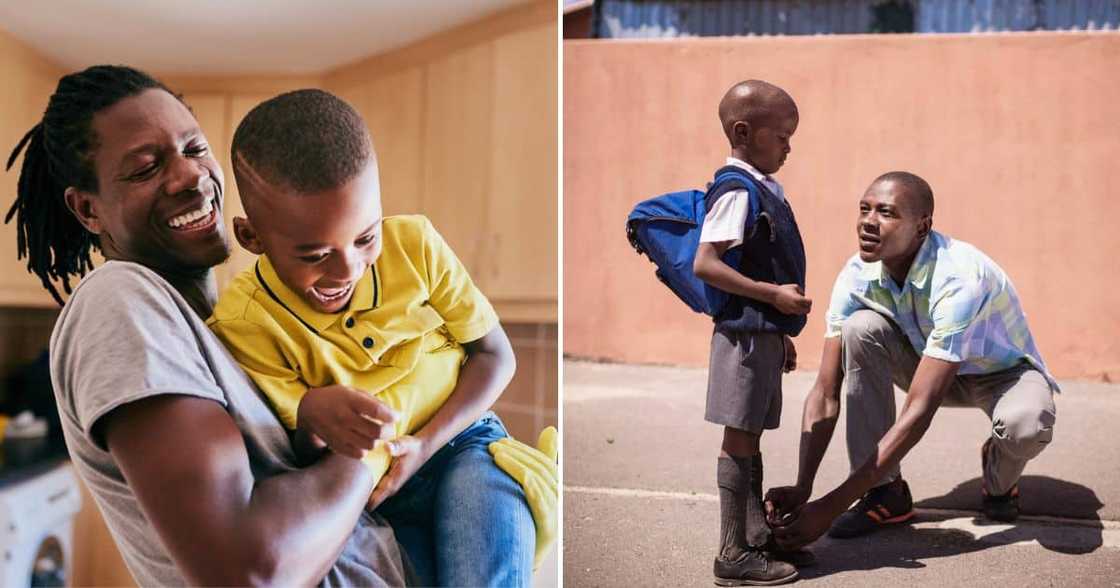 Fathers with their kids Fathers with their kids