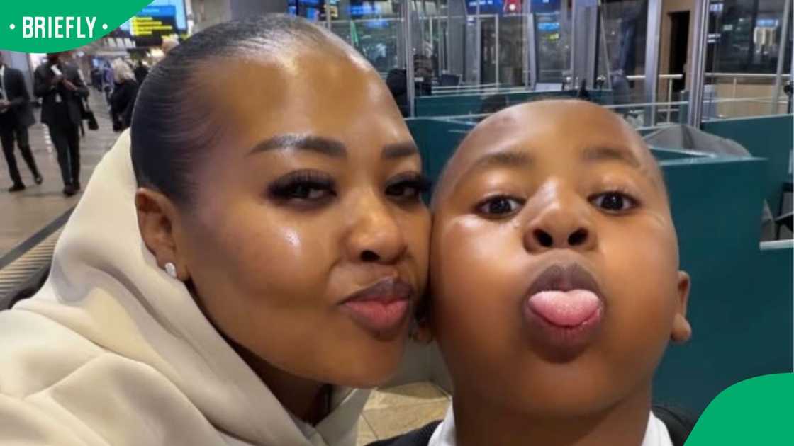 Anele Mdoda's son's text mesages went viral