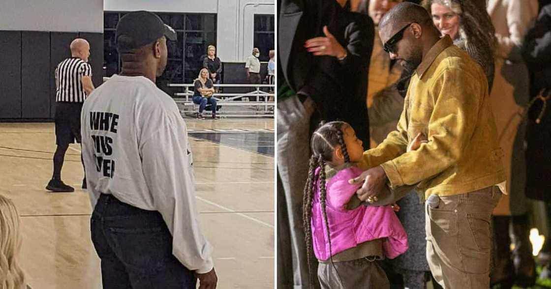 Kanye West and North West Kanye West and North West