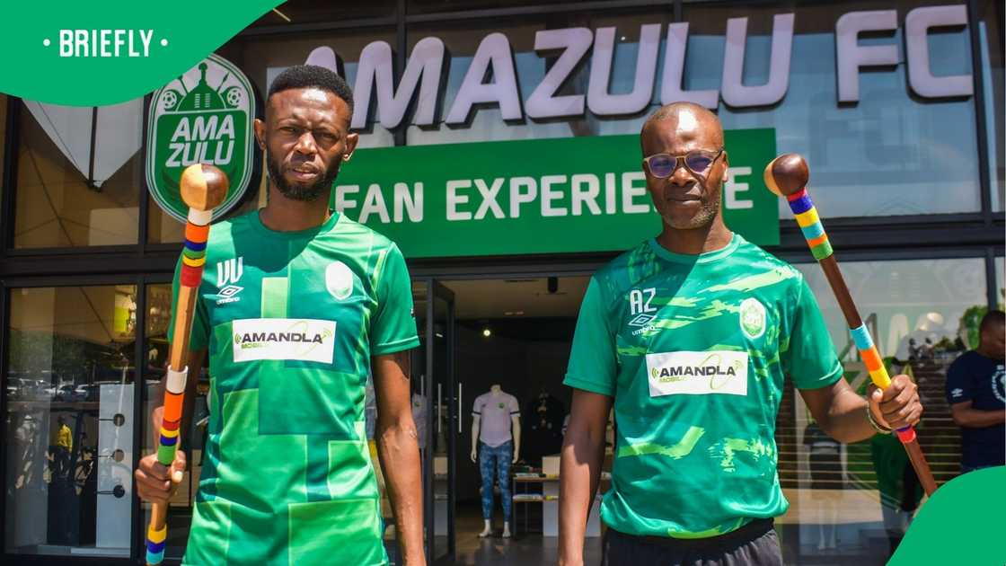 Vusumizi Vilakazi and Arthur Zwane have been impressed with AmaZulu's youngsters this season.