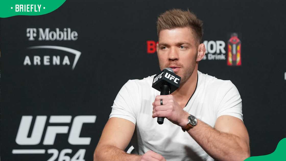 Dricus du Plessis in Las Vegas, NV, United States Dricus du Plessis in Las Vegas, NV, United States