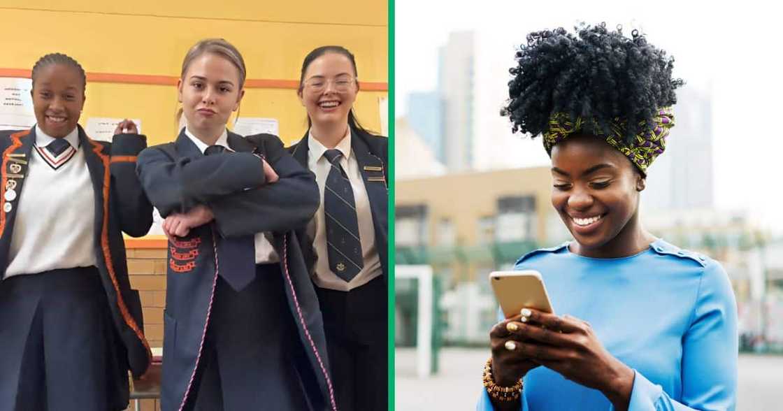 3 high school girls went viral on TikTok for their energetic dance routine to the song 'Bula Nthweo' by Dj Maphorisa 3 high school girls went viral on TikTok for their energetic dance routine to the song 'Bula Nthweo' by Dj Maphorisa