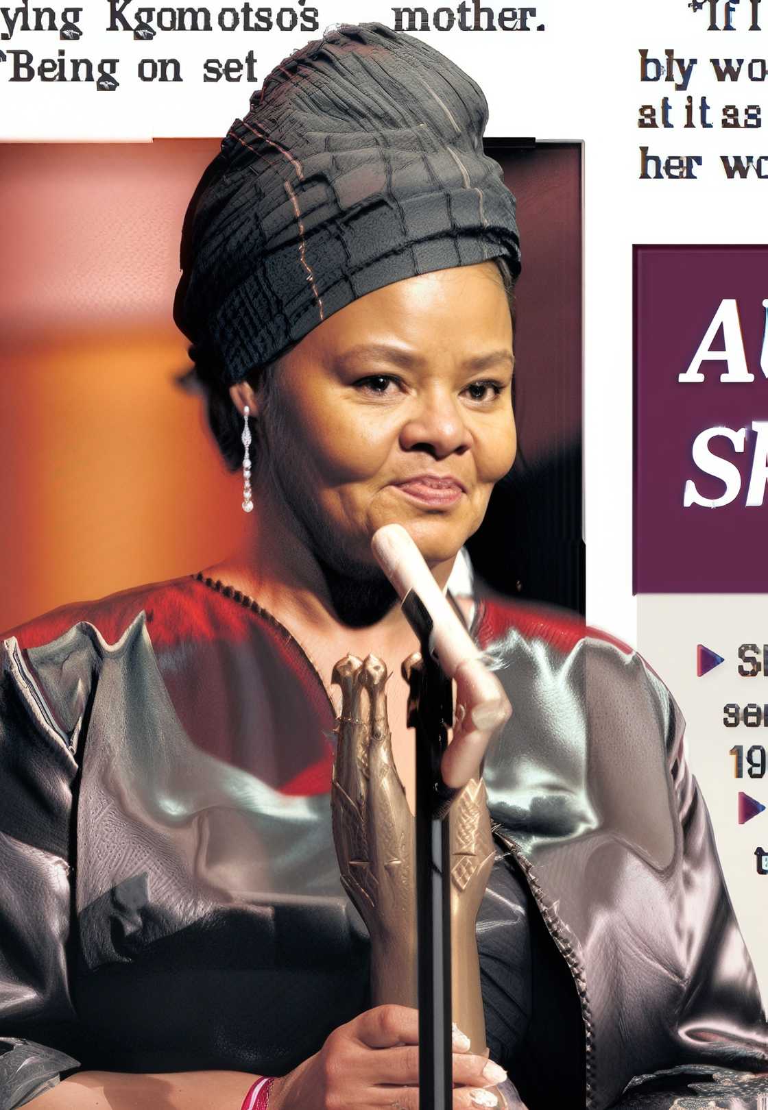 Netizens gushed over Nonhle Thema's mom's beauty Netizens gushed over Nonhle Thema's mom's beauty