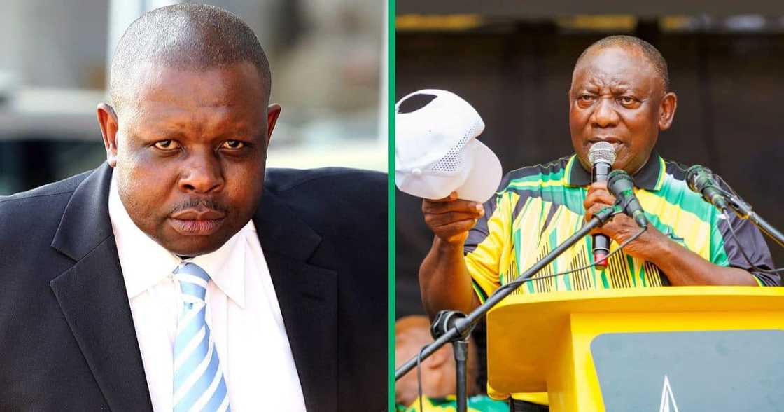 John Hlophe believes that Cyril Ramaphosa suspended him out of political pressure John Hlophe believes that Cyril Ramaphosa suspended him out of political pressure