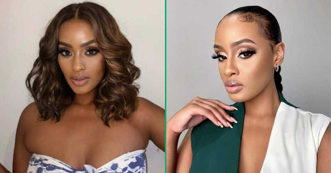 Thobeka Majozi shares video with her son Thobeka Majozi shares video with her son