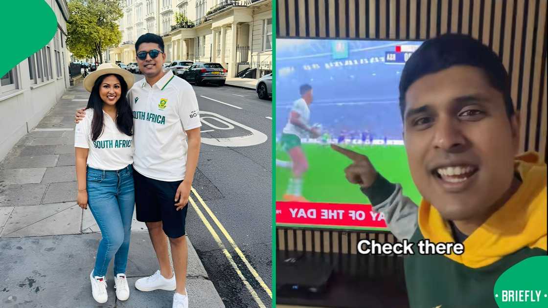 The man said rugby player Canan Moodie was the first man to represent the Indians in the national team The man said rugby player Canan Moodie was the first man to represent the Indians in the national team