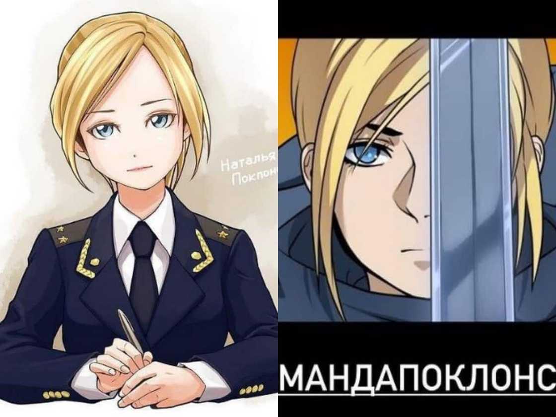 Natalia Poklonskaya anime Natalia Poklonskaya anime