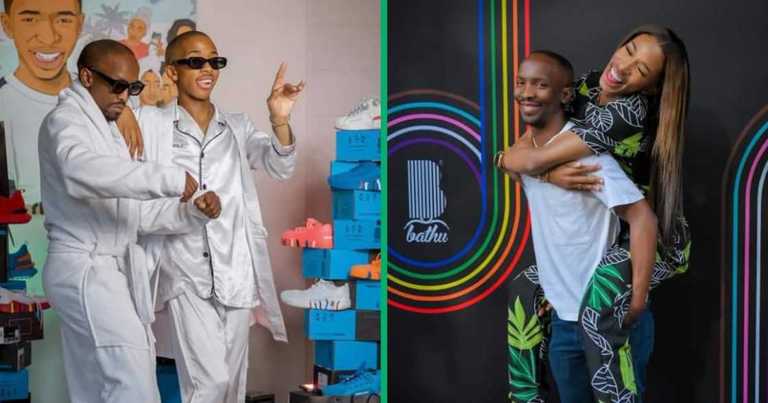 Lungile's priceless reaction after seeing Lasizwe's new car captured many hearts Lungile's priceless reaction after seeing Lasizwe's new car captured many hearts
