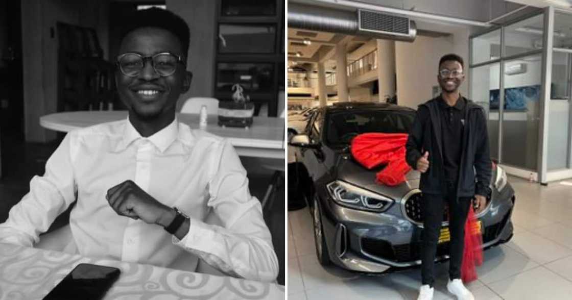Grateful software engineer blesses himself with a beast of a BMW, gives all the glory to God for this win Grateful software engineer blesses himself with a beast of a BMW, gives all the glory to God for this win