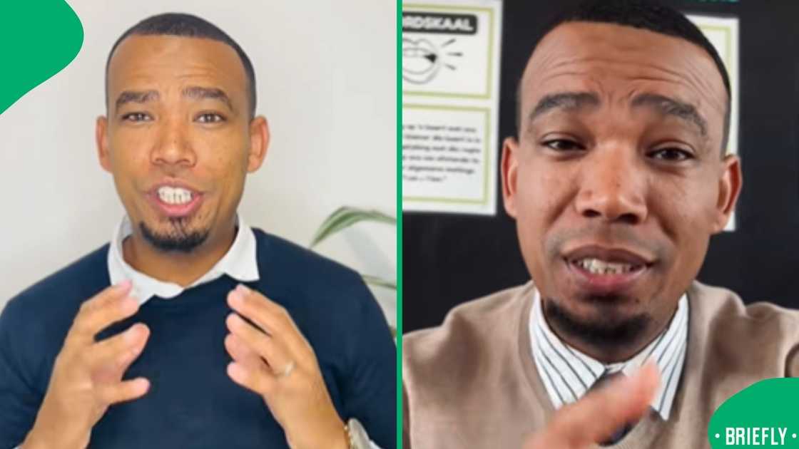 An emotional farewell was captured in a viral clip showing students crying as their teacher shared his departure An emotional farewell was captured in a viral clip showing students crying as their teacher shared his departure