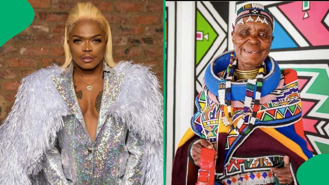 Somizi wants to meet Esther Mahlangu Somizi wants to meet Esther Mahlangu