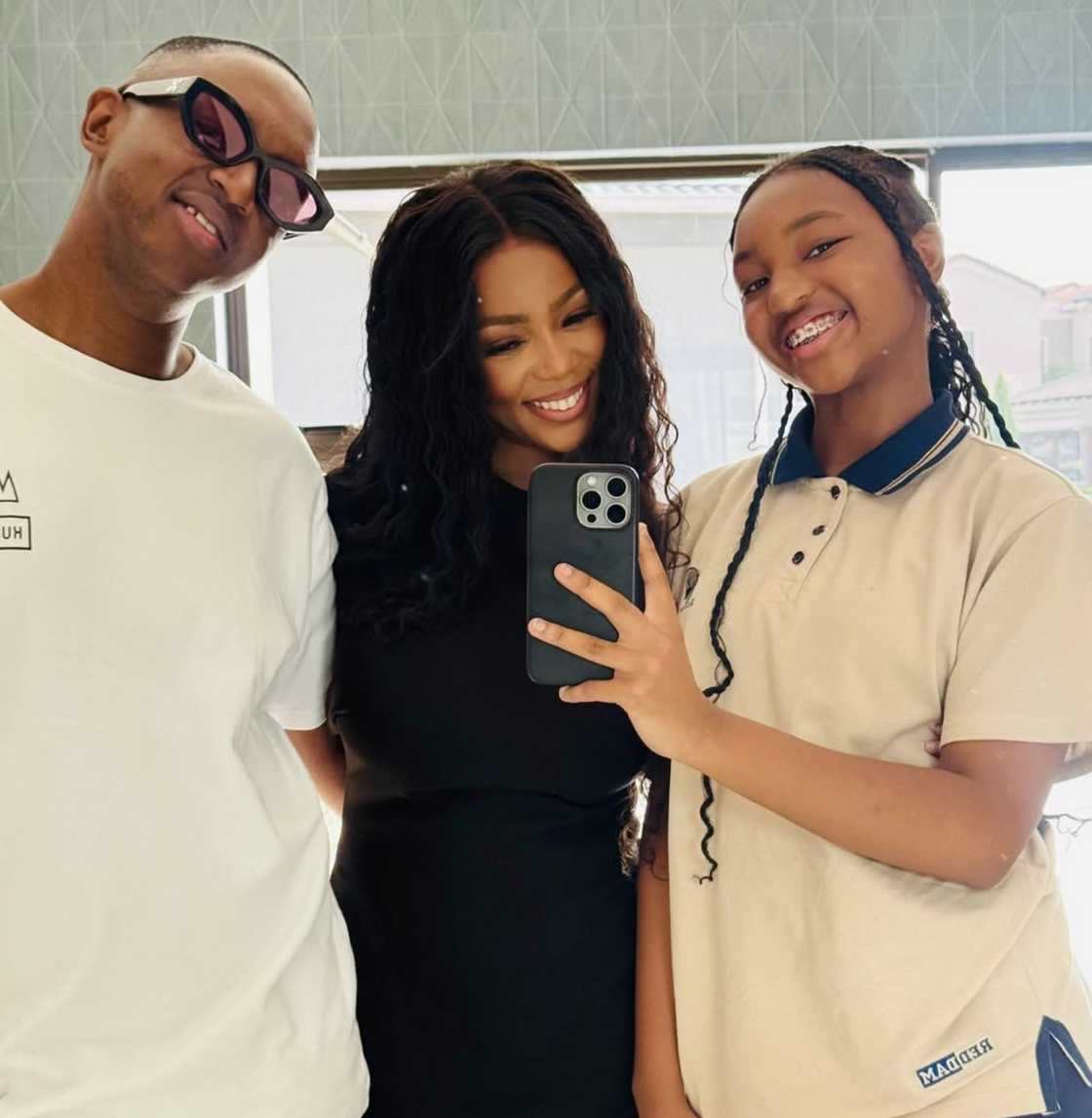 Fans weighed in on DJ Shimza's long-term relationship