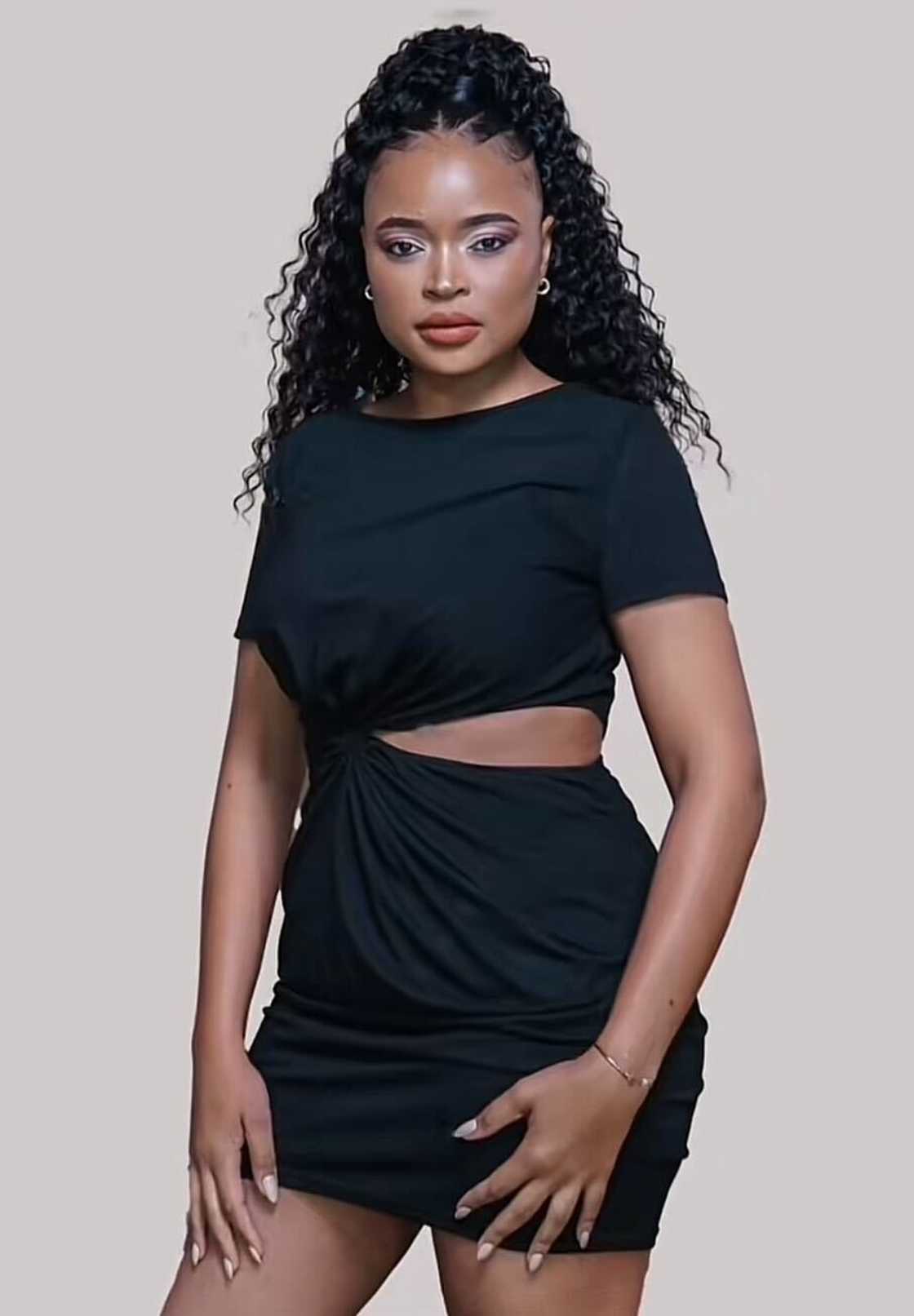 A young South African lady flaunted her stylish apartment in a TikTok video. A young South African lady flaunted her stylish apartment in a TikTok video.