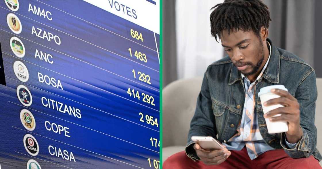 South Africans are suspicious of the IEC's display board malfunction. South Africans are suspicious of the IEC's display board malfunction.