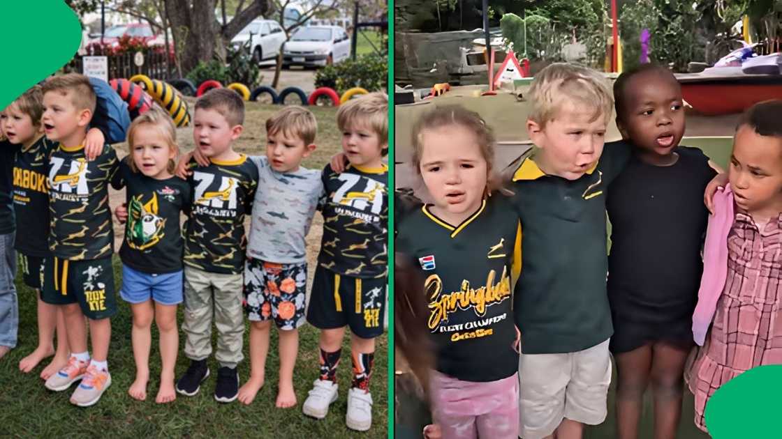 Mzansi celebrated the wholesome moment as the young toddlers performed together Mzansi celebrated the wholesome moment as the young toddlers performed together