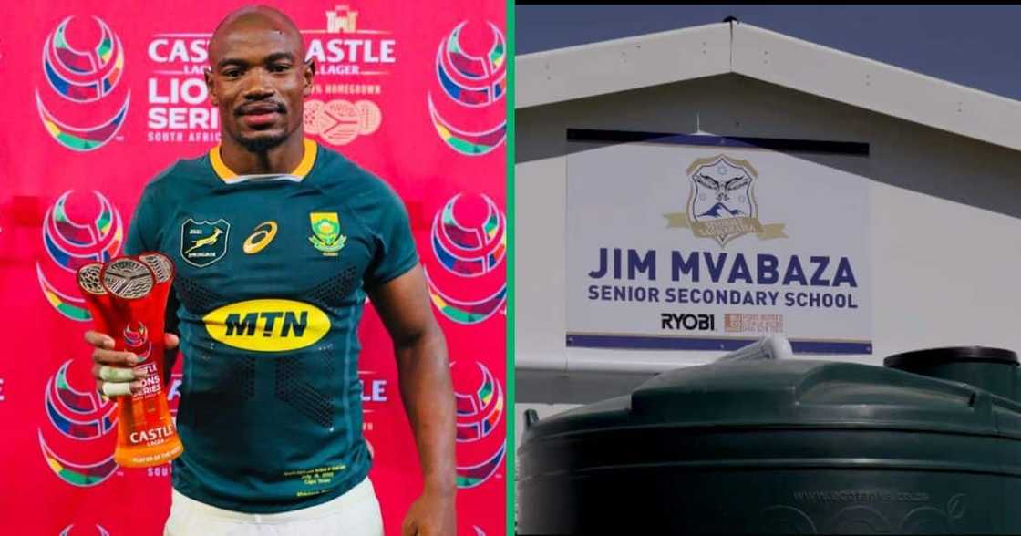 Springbok Makazole Mapimpi's old school gets a R1.4 million makeover Springbok Makazole Mapimpi's old school gets a R1.4 million makeover