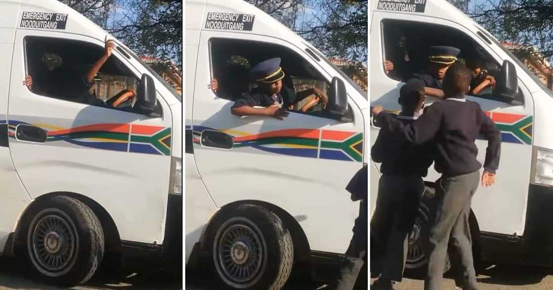 Video, School Boy, Jamming in Taxi Driver Video, School Boy, Jamming in Taxi Driver