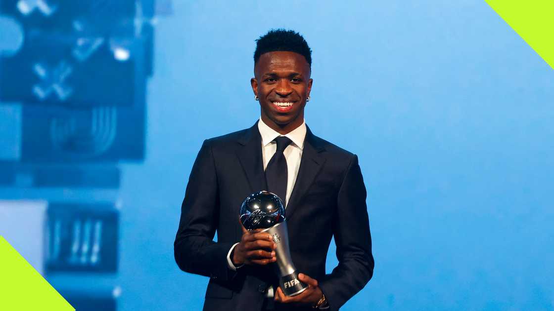 Vinicius Junior edged competition from Rodri to win the 2024 FIFA The Best Award.