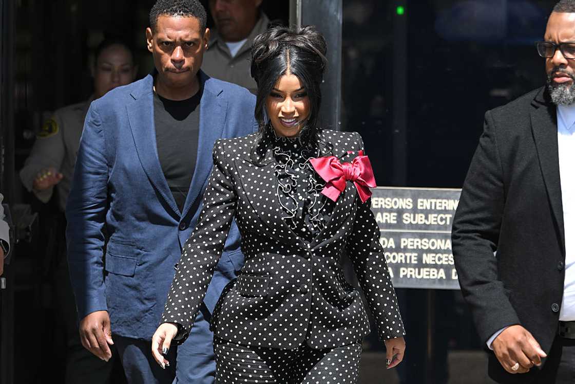 Cardi B was speculated to be pregnant again. Cardi B was speculated to be pregnant again.