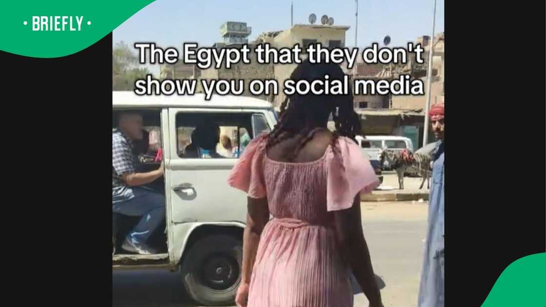 A young woman went viral on TikTok. A young woman went viral on TikTok.