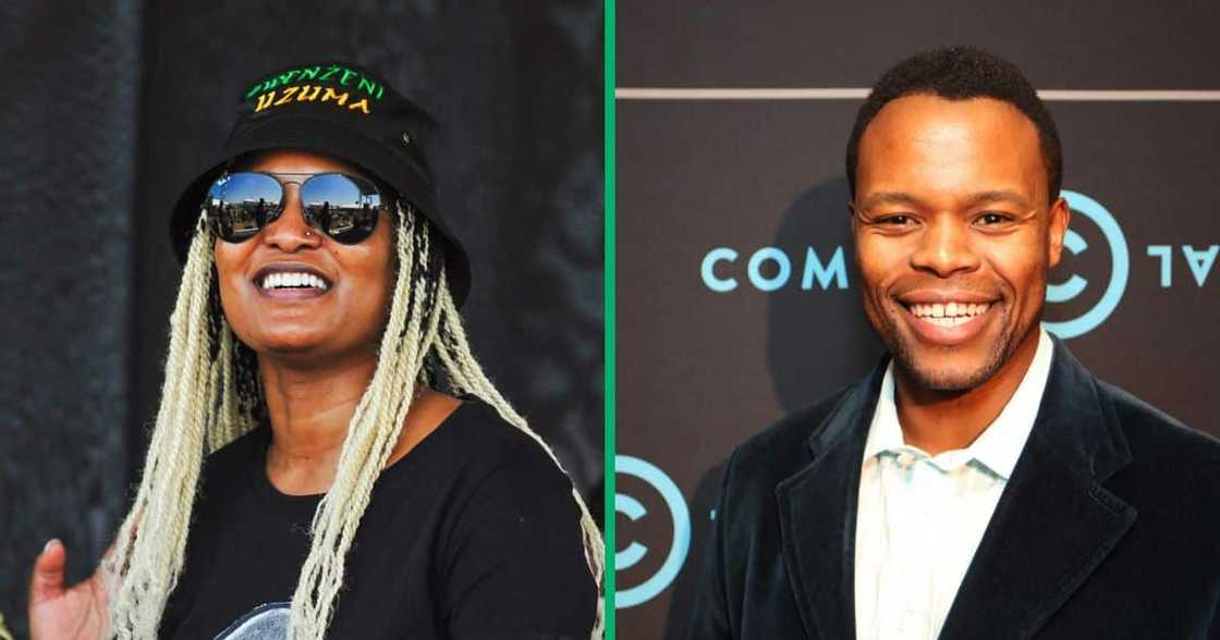 Duduzile Zuma-Sambudla at Welcome National Day of Prayer for former President Jacob Zuma at People's Park, and Tumisho Masha attends Comedy Central's 'Roast of Steve Hofmeyer' at Lyric Theatre, Gold Reef City. Duduzile Zuma-Sambudla at Welcome National Day of Prayer for former President Jacob Zuma at People's Park, and Tumisho Masha attends Comedy Central's 'Roast of Steve Hofmeyer' at Lyric Theatre, Gold Reef City.