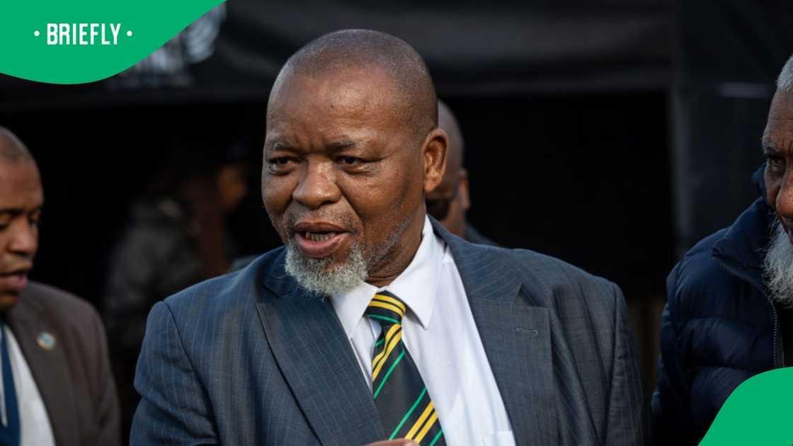 Gwede Mantashe said the Lily Mine will resume operations soon Gwede Mantashe said the Lily Mine will resume operations soon