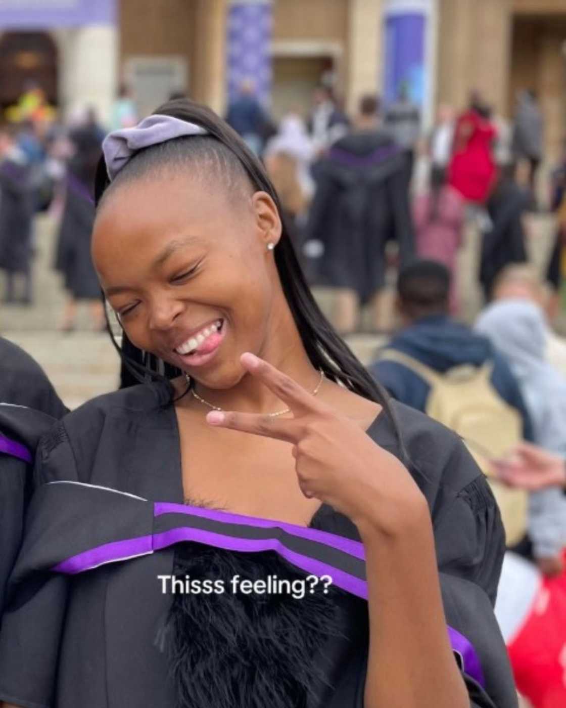 Keitumetse graduated from the University of Cape Town Keitumetse graduated from the University of Cape Town