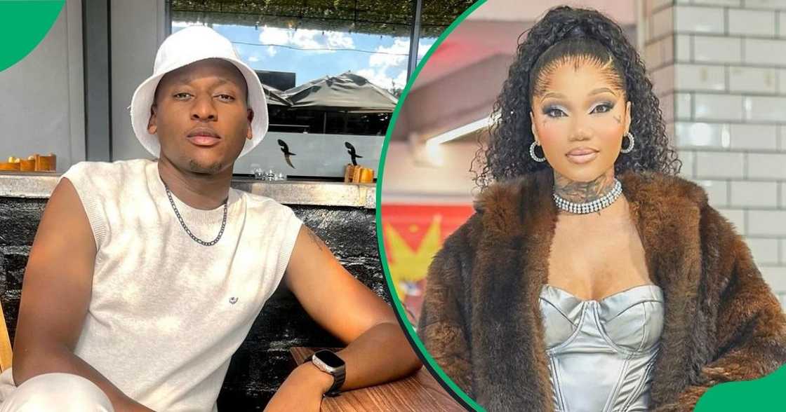 AJ Mafokate shot his shot at Shamiso Mosaka