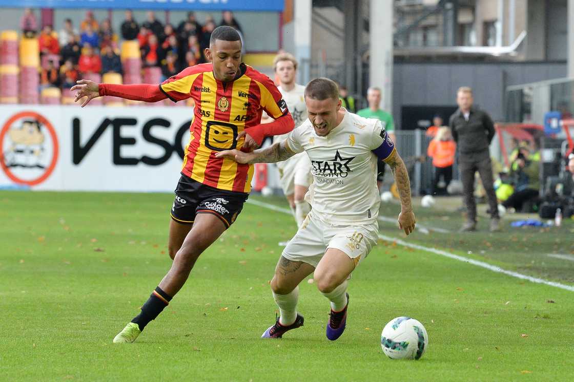 Rafik Belghali and Thibaud Verlinden in Mechelen