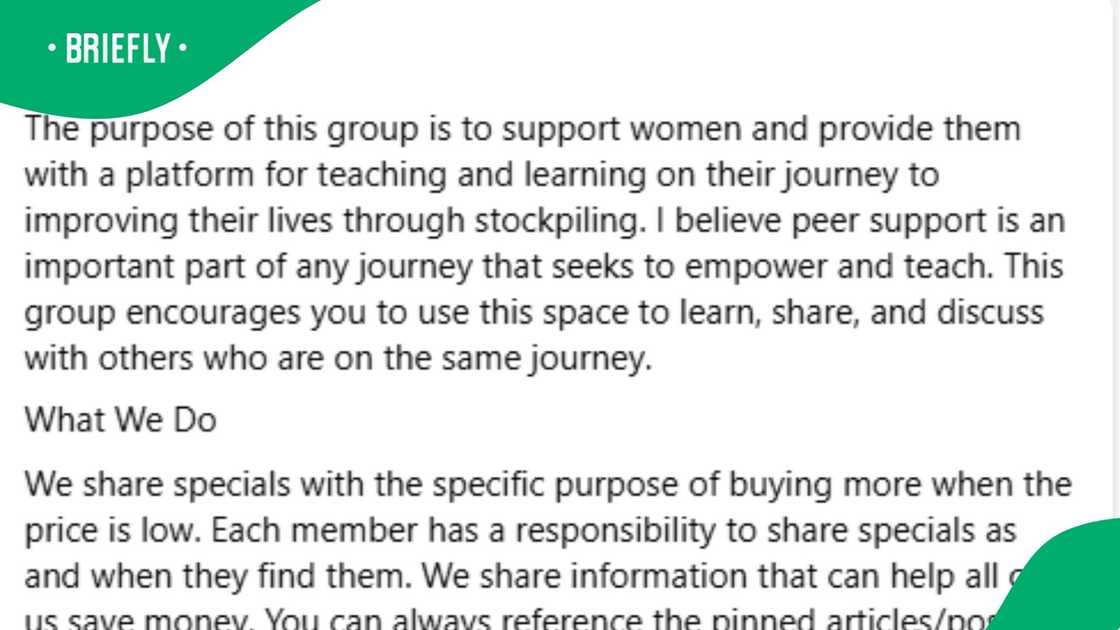 A woman's Facebook group has grown to 800,000 followers. A woman's Facebook group has grown to 800,000 followers.