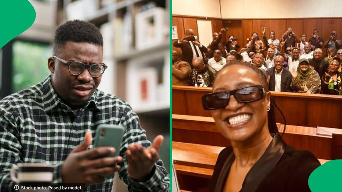 Duduzile Zuma-Sambudla shared an image from court during her recent appearance Duduzile Zuma-Sambudla shared an image from court during her recent appearance