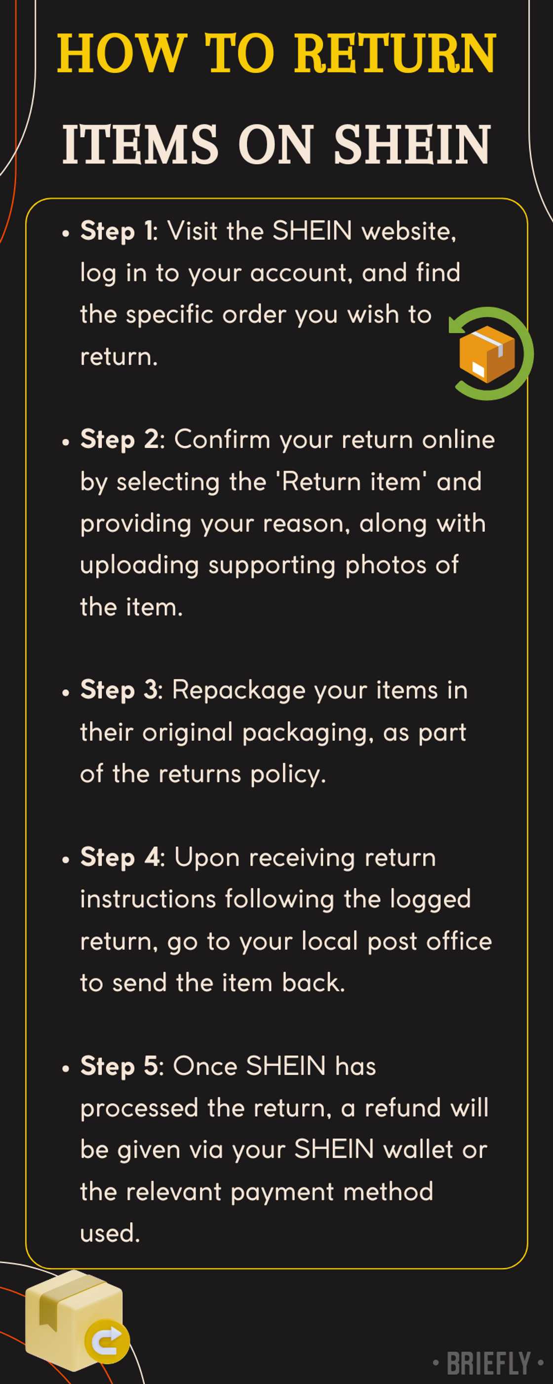How to return items on SHEIN How to return items on SHEIN