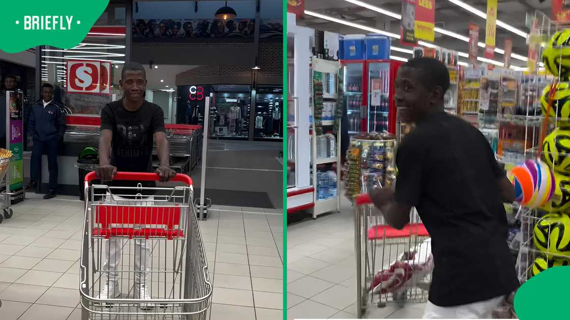 Man’s Shoprite trolley dash sparks debate