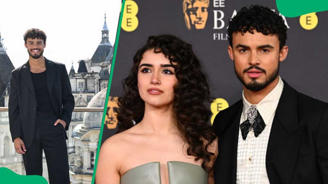 Matthew Broome at the 2024 photocall for My Fault: London (L). Asha Banks and Matthew Broome during the 2025 EE BAFTA Film Awards (R) Matthew Broome at the 2024 photocall for My Fault: London (L). Asha Banks and Matthew Broome during the 2025 EE BAFTA Film Awards (R)